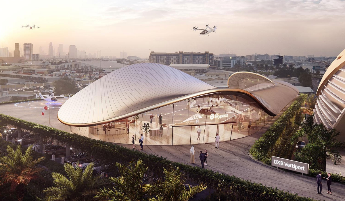 Dubai’s World-First Commercial Vertiport Near DXB Moves Closer to Air Taxi Launch